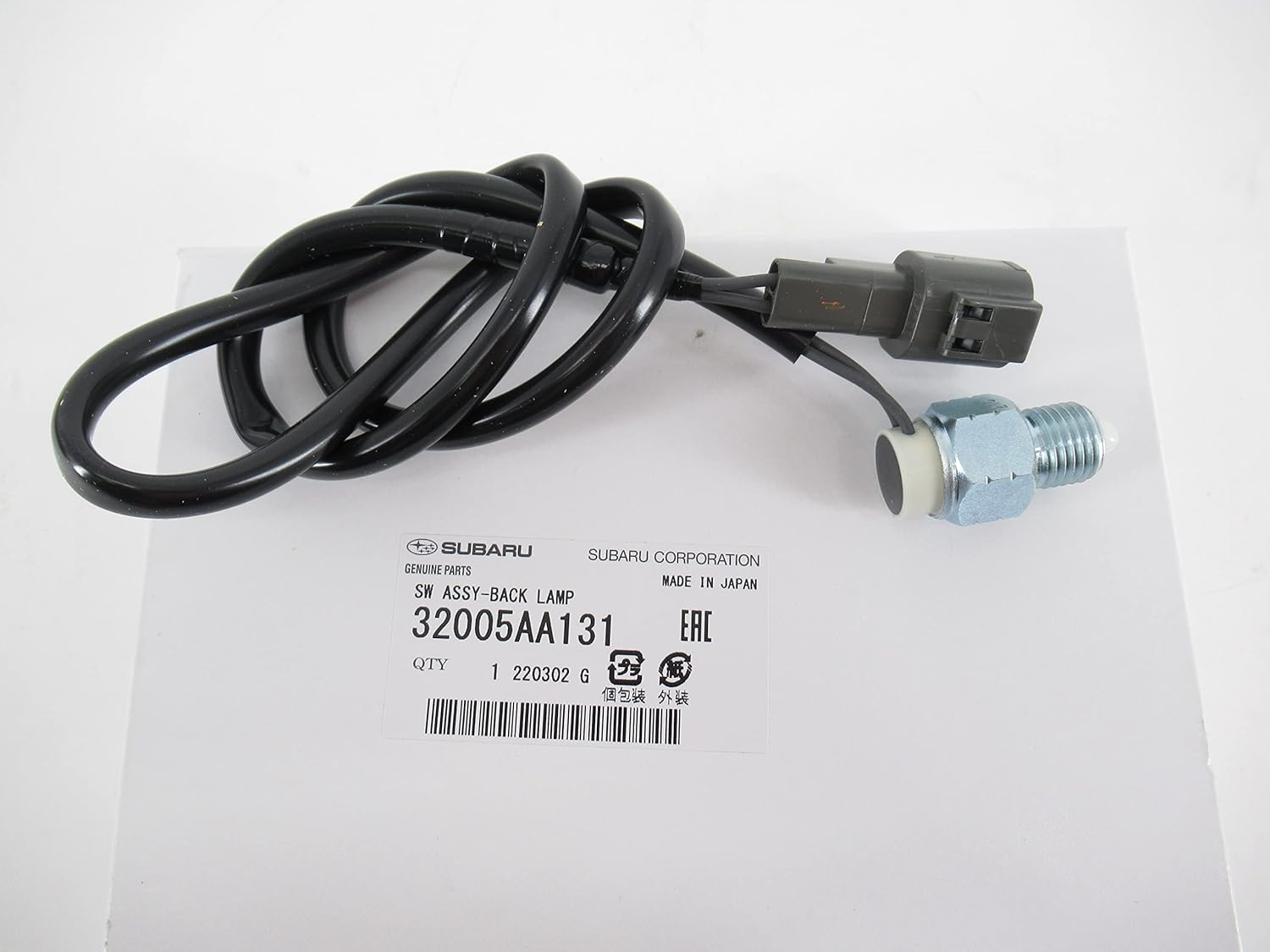 OEM Genuine Subaru Reverse Lamp Switch Sub-Assembly 32005AA131