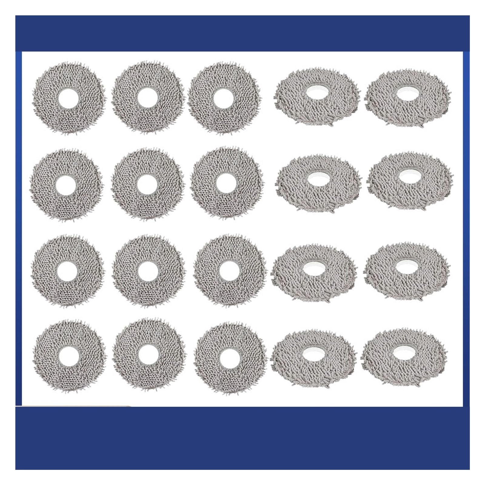Paños De Fregona Absorbentes Líquidos De Repuesto, Compatibles Con Piezas De Robot Aspirador Dreame L10s Ultra L10s Pro S10 Pro L20 Ultra(16pcs)