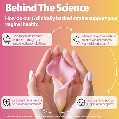 Miniatura 9 de Life-Space Shape B420 Probióticos para dar forma mejor + probióticos para mujeres, apoyan la microflora vaginal saludable y la comodidad