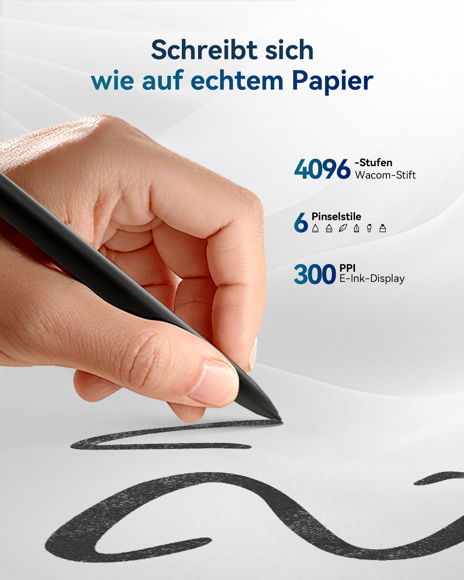 iFLYTEK AINOTE 2 10.65" Paper-Tablet KI-Notiztablett digitales Notizbuch Sprache-zu-Text 16-Sprachen-Transkription Handschrift-zu-Text