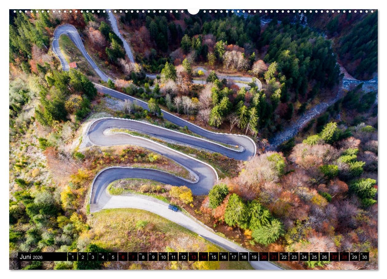 Schweizer Luftbilder (Wandkalender 2026 DIN A2 quer), CALVENDO Monatskalender: Bezaubernde Fotos aus Flugzeug & Drohne (CALVENDO Natur)