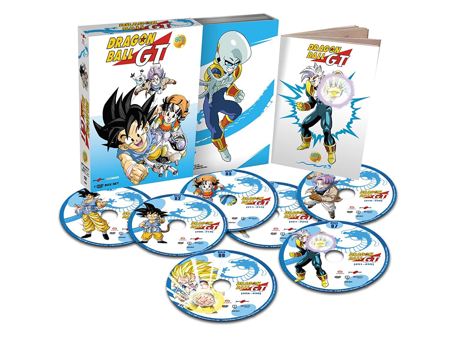 DRAGON BALL + Z + GT - Tutte le 3 Serie Complete (83 DVD in 4 BOX) Edizione Italiana