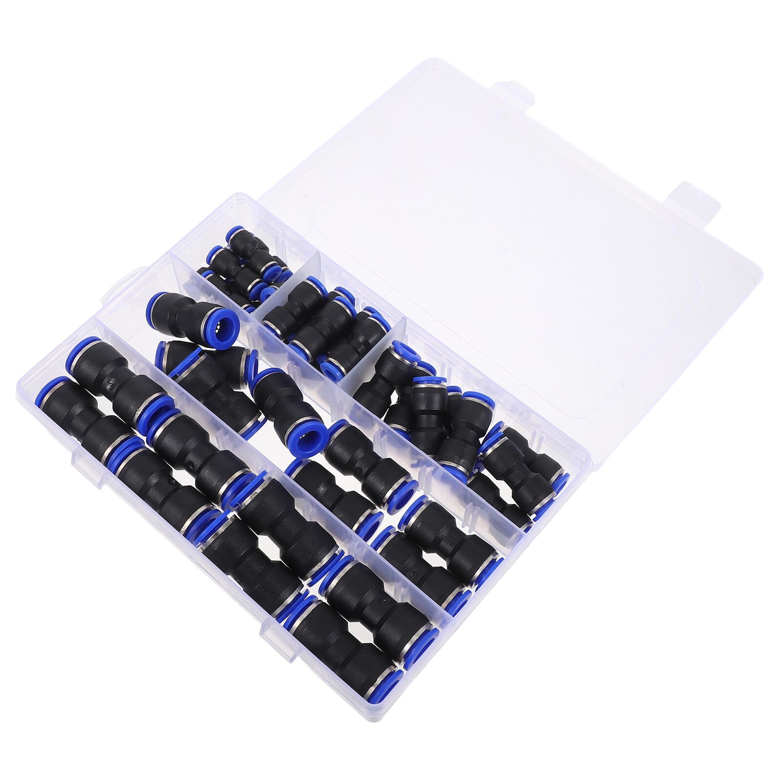 Conectores rápidos neumáticos Alipis kit de 40 piezas de plástico para mangueras de aire surtidas