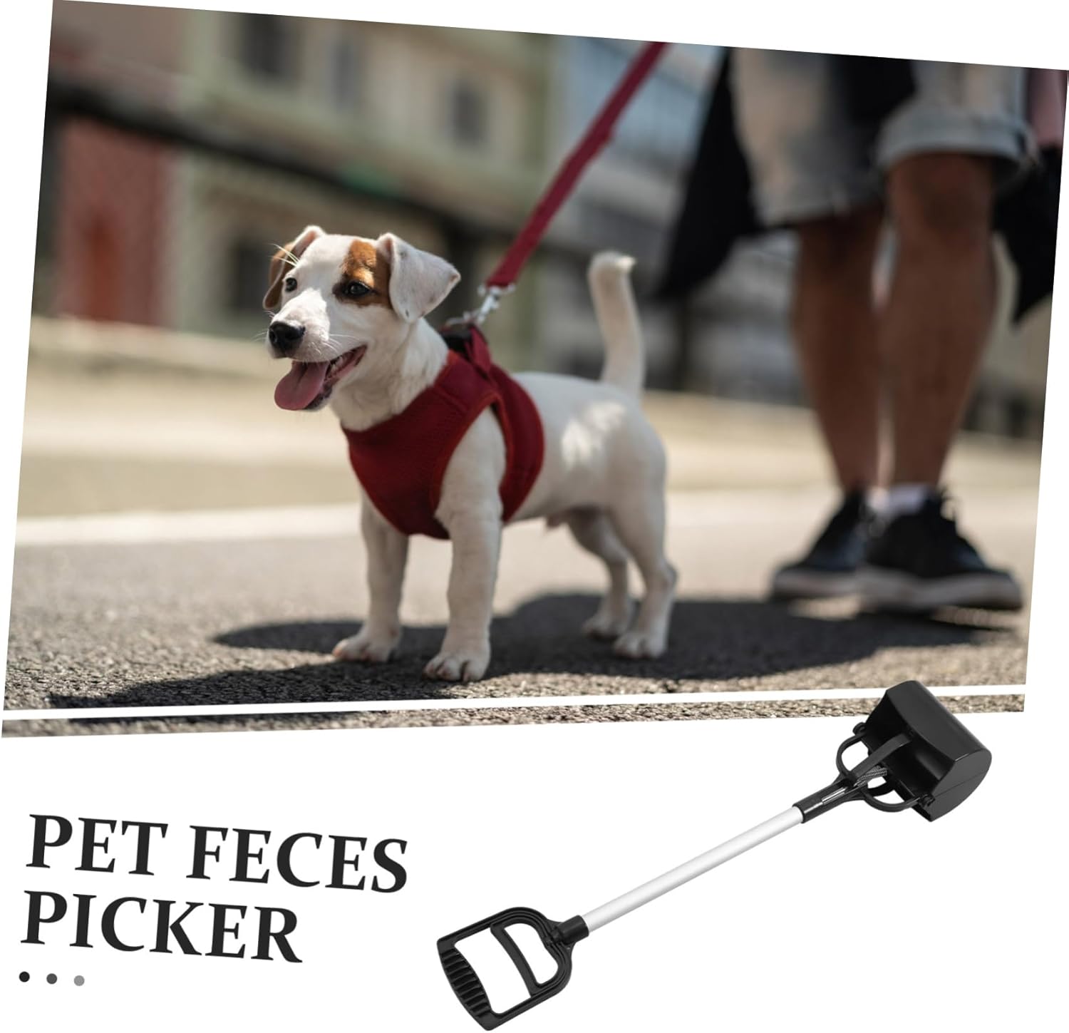 1pc Handle Pet Waste Picker Portable Outdoor Cleaning Tool for Dog Waste Lightweight Random for Easy Pet Litter Collection