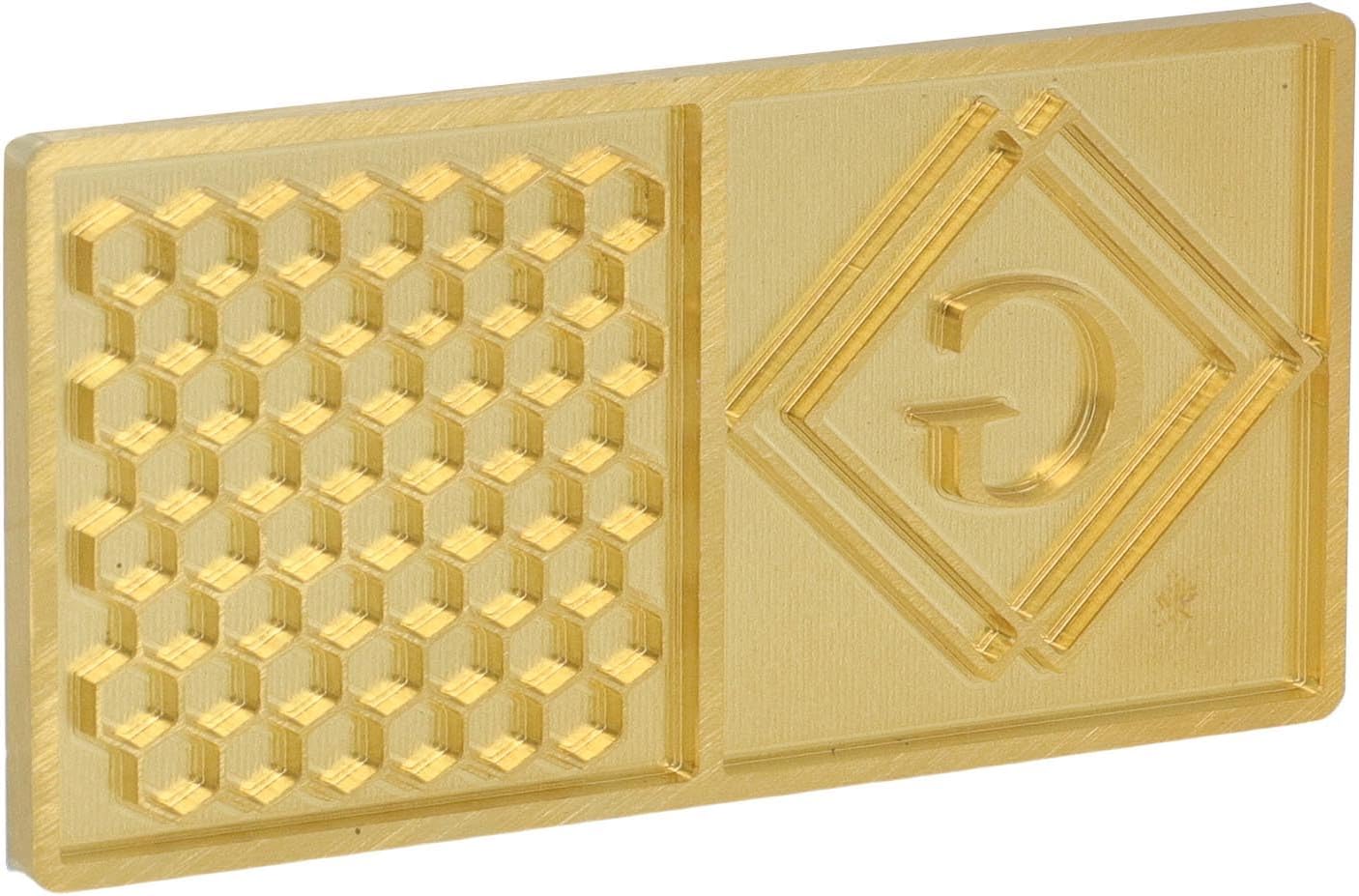 Fafeicy Copper Ice Cube Stamp, Reusable Ice Imprinter for Cocktails and Whiskey, for Bartenders for Unique Drink Presentation