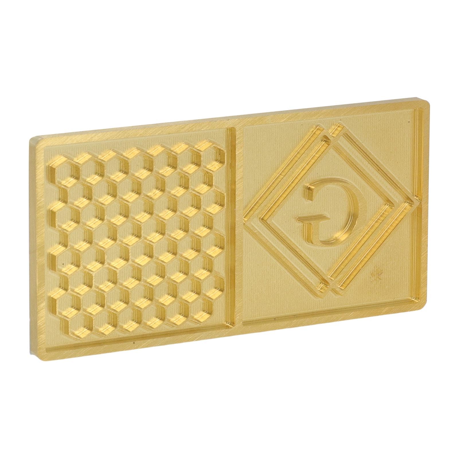 Bandeja de Sello de Hielo de Cobre – Placa de Estampado Transparente para Cubitos de Cóctel Premium Ideal para Bares y Fiestas Diseño Moderno y Multiusos Fácil de Usar y Limpiar
