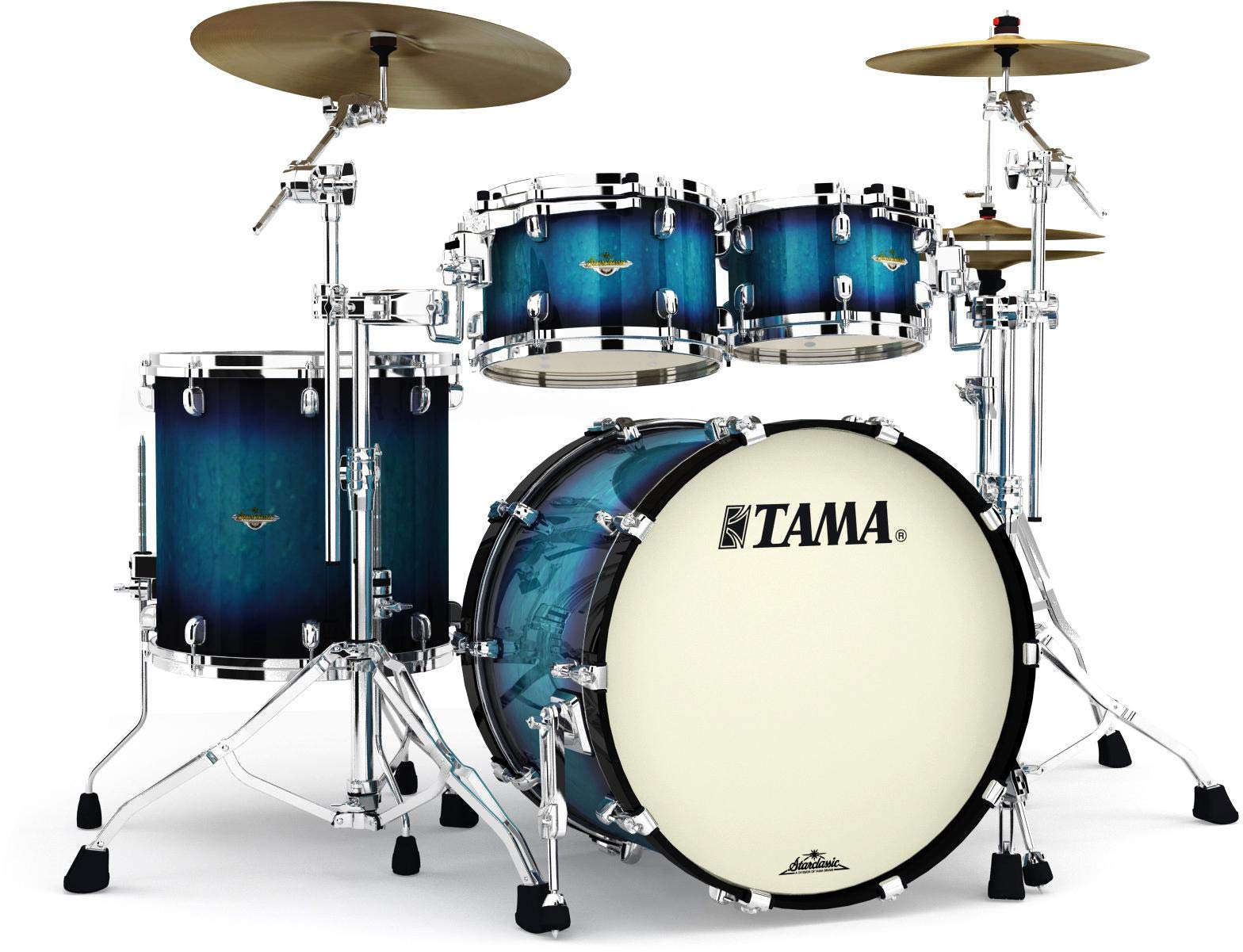 Buy Tama Starclassic Maple MA42TZS 4piece Shell Pack Molten Electric