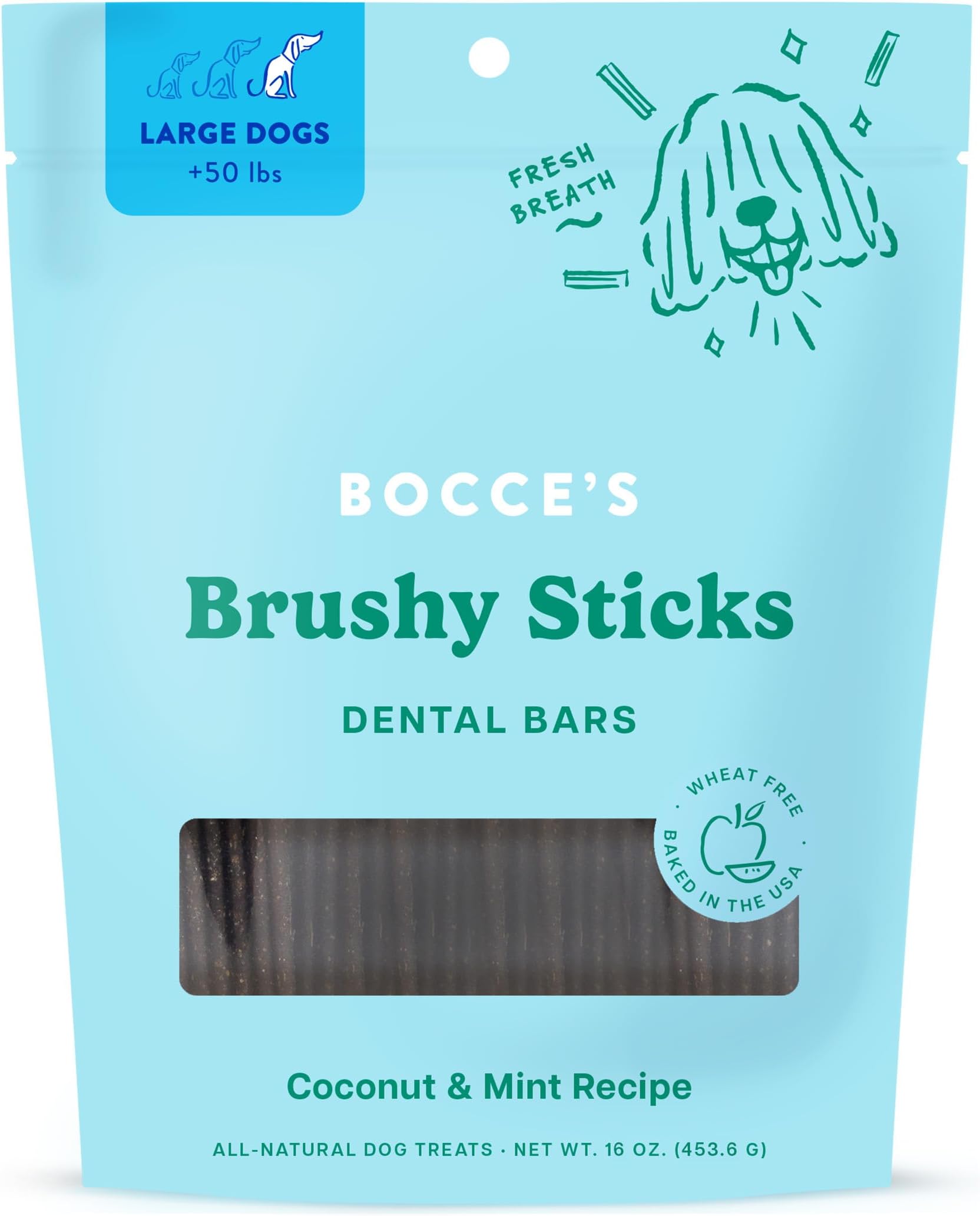 Brushy Sticks: Large Dogs