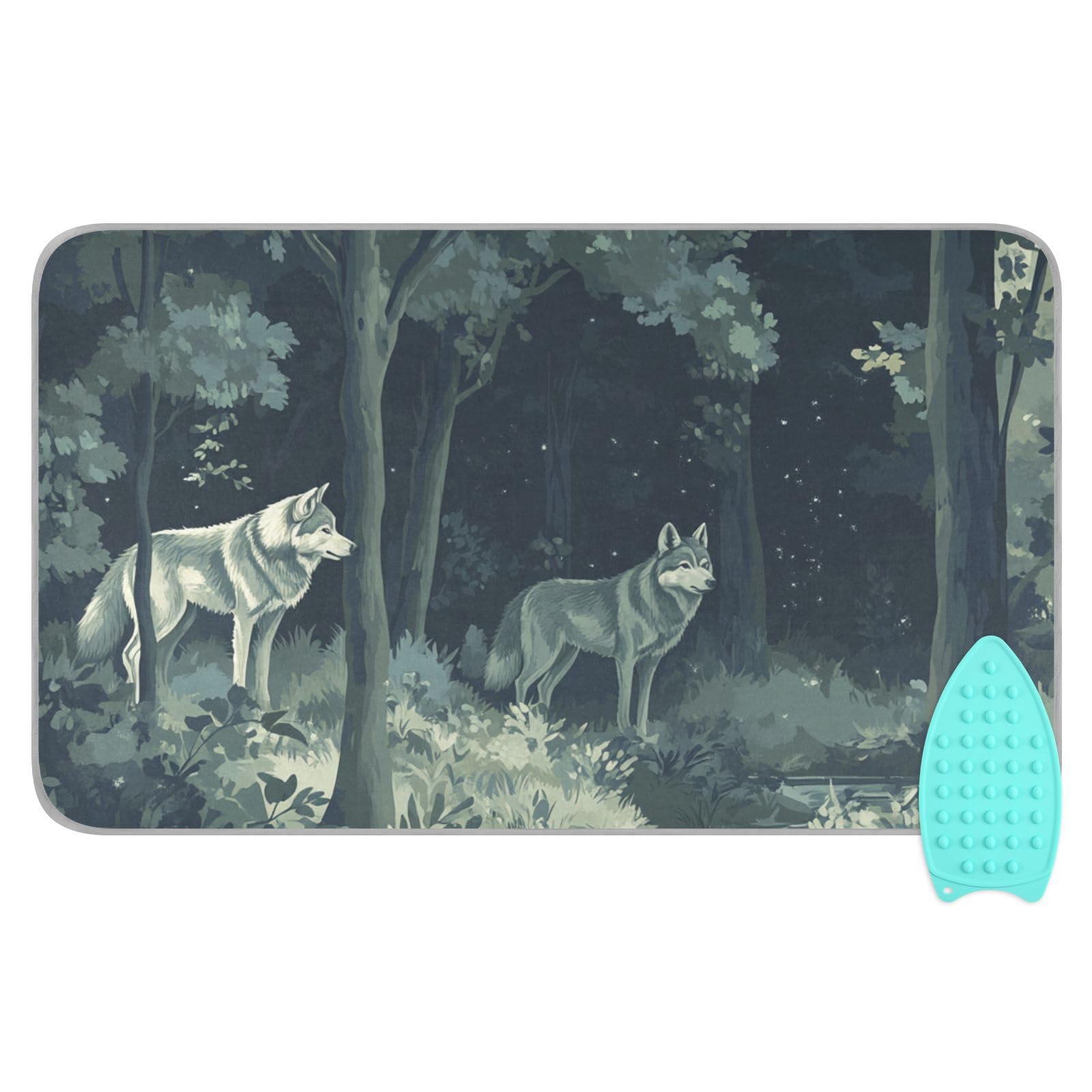ElliTarr Ironing Mat Portable Ironing Pad Ironing Blanket - ironing board covers | Mubboo