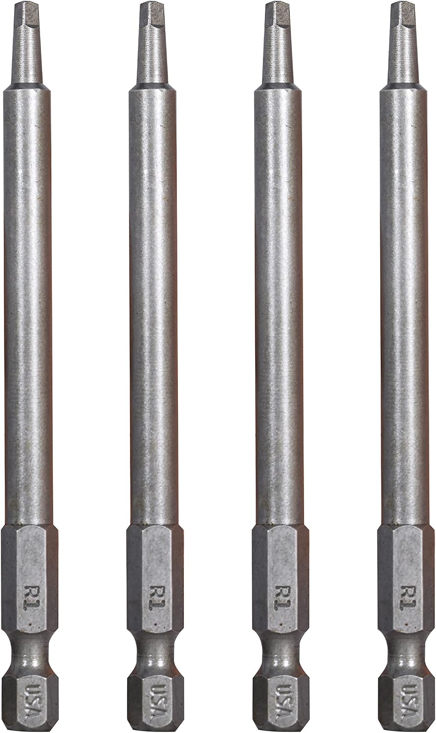 Mayhew Tools 19619-8 Square Recess Full Turn Power Bit, NO. 3 x 3.5", 8-Pack