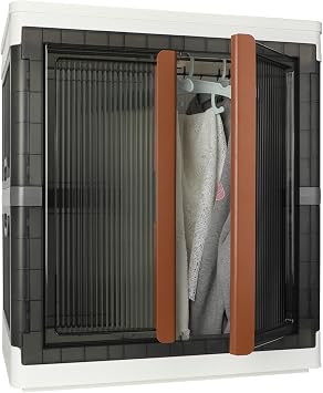 Wardrobe, Closet, Collapsible Storage Cabinet with Large Capacity