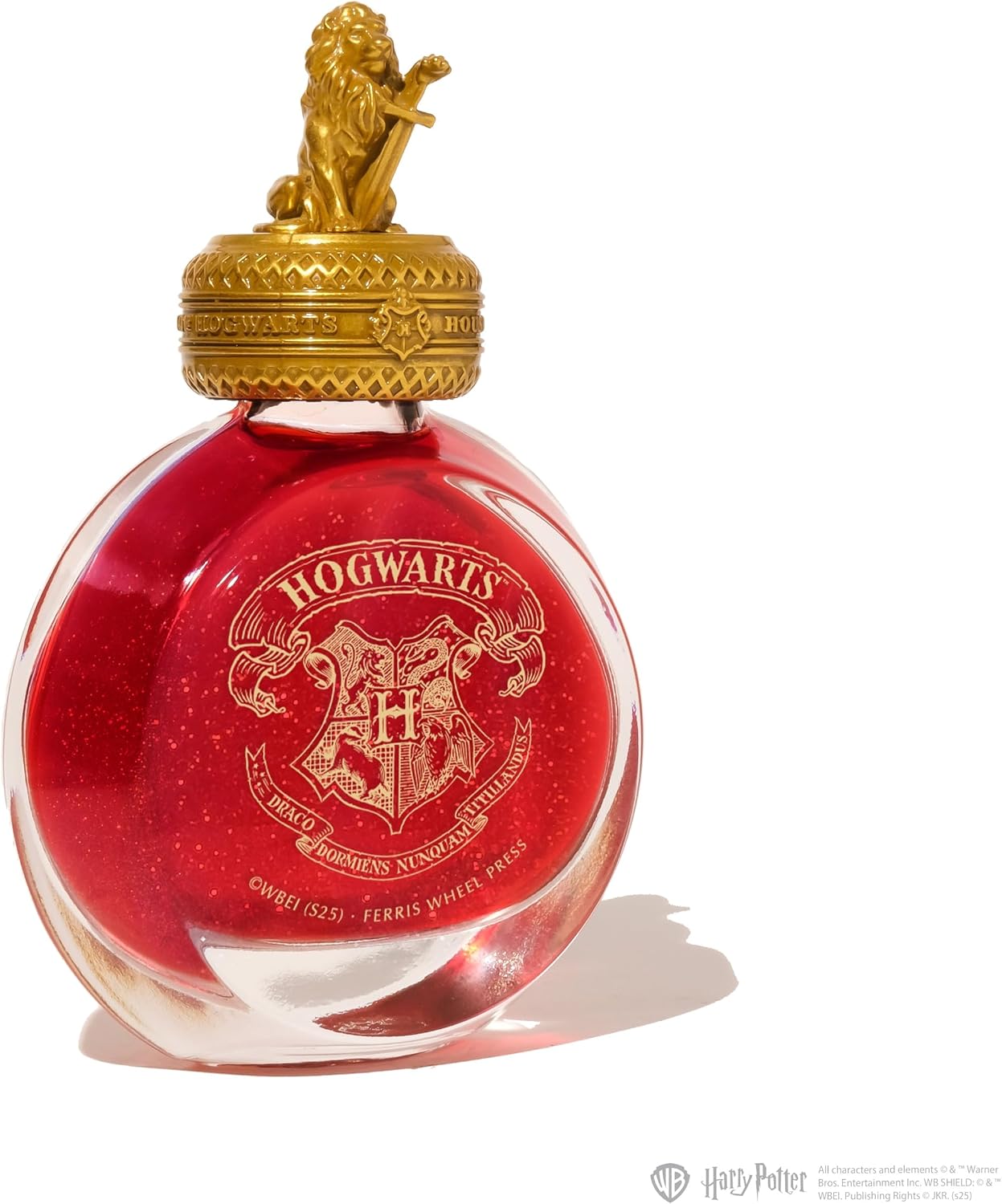 Ferris Wheel Press, Warner Bros., Official Licensed, Harry Potter, Houses of Hogwarts™, Scarlet Red with Gold Shimmer, 38ml