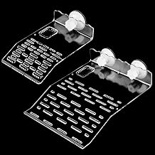 Turtle Climbing Platform Pack of 2 Zoomed Turtle Dock Sunbathing Platform Aquarium Float Decoration Bask Transparent Colour Standard