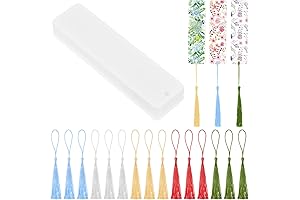 Personalized Bookmarks with Natural Pressed Flowers