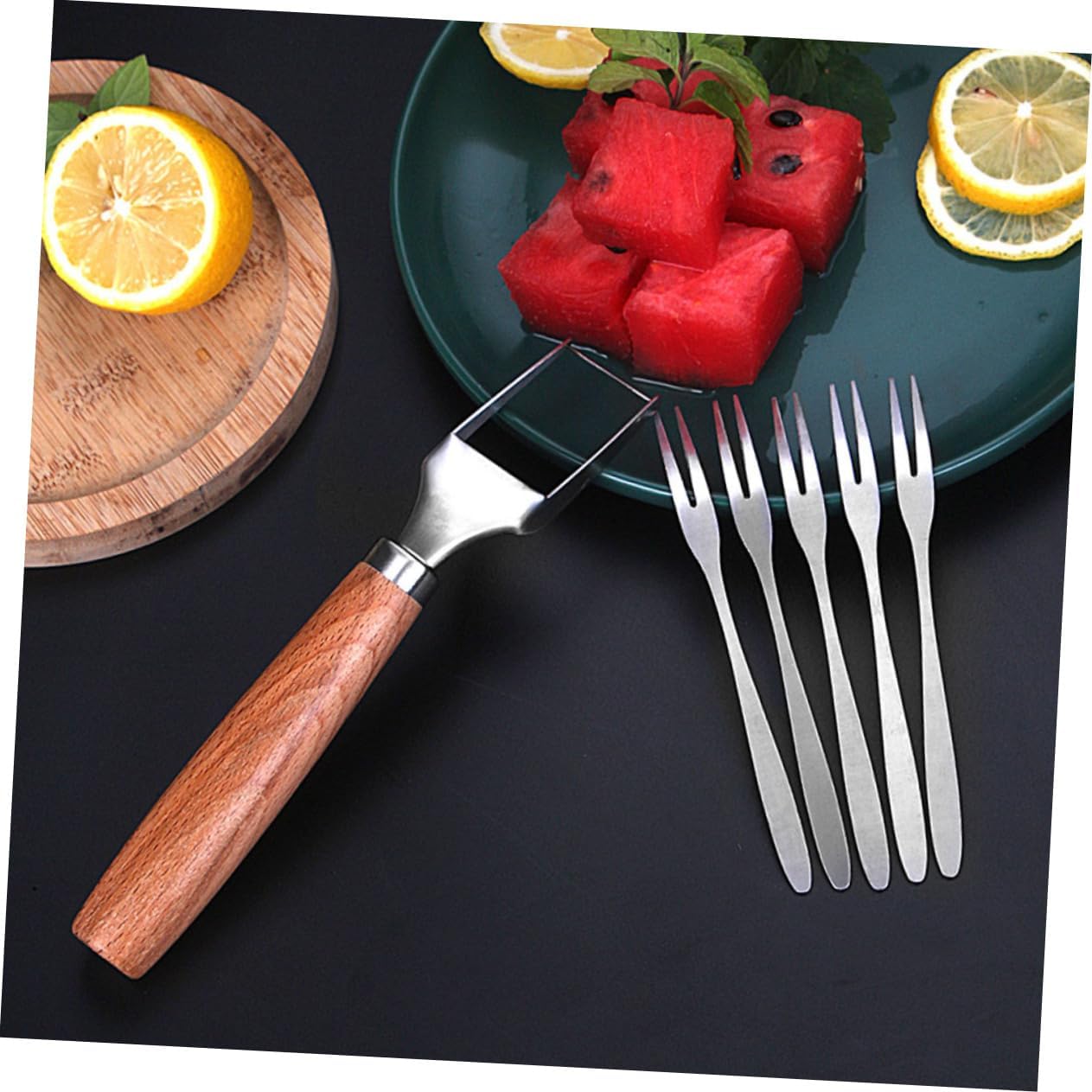 Watermelon Slicer Cutter Tool Stainless Steel for Fruit Cubes