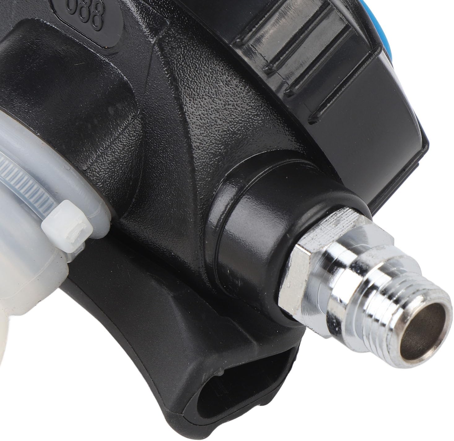 Yctze Silicone Mouthpiece Diving Regulator, Aluminum Alloy Construction Regulator, Side Exhaust System for Recreational Diving Underwater Rescue