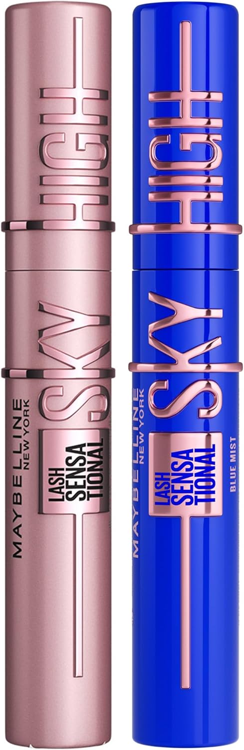 Maybelline Mascara, Lash Sensational Sky High Volumizing & Thickening, Eyelash Lengthening, Flake-Free Formula, Washable Mascara Infused with Bamboo Extract, Full Volume Mascara, Colour: Black — image 9