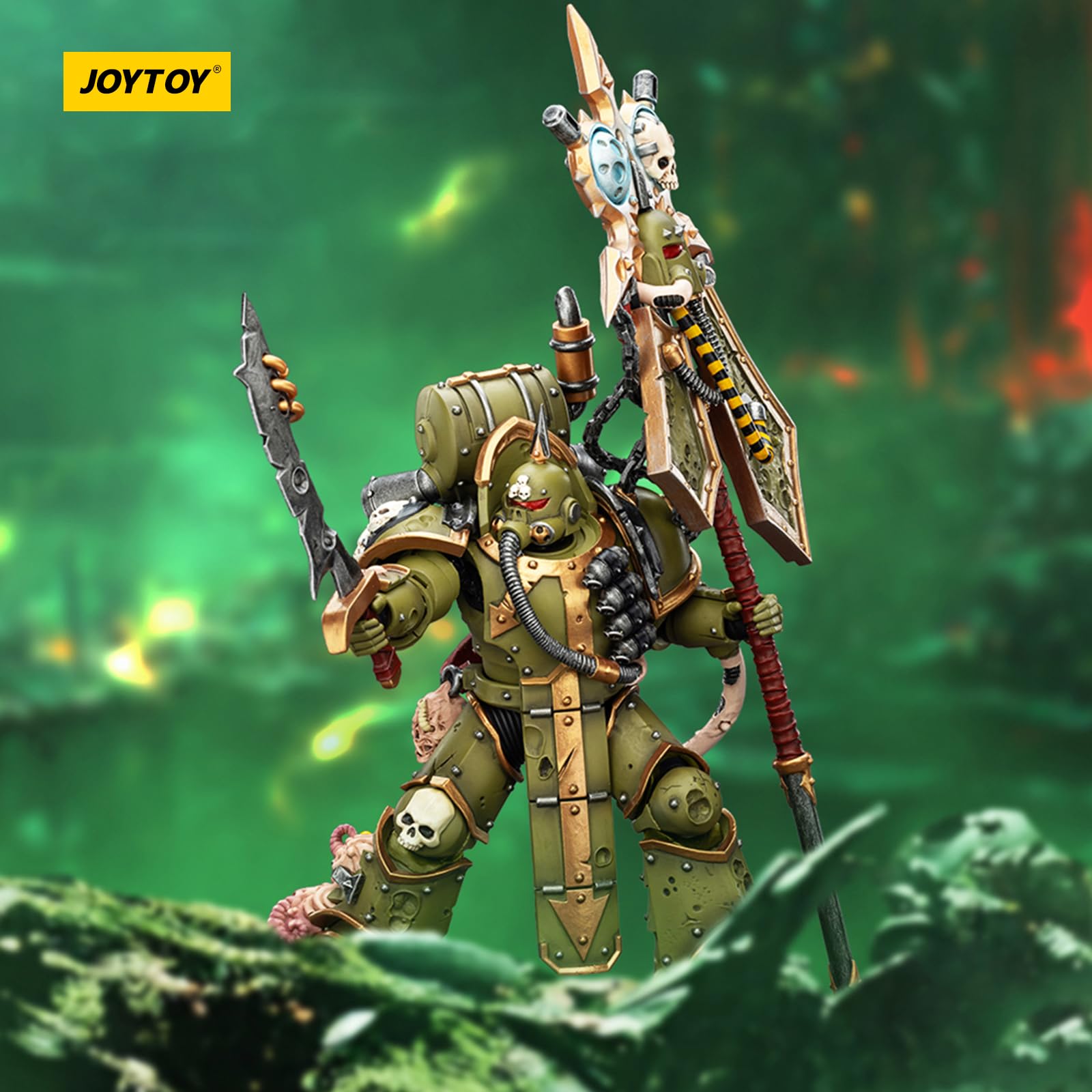 Amazon.co.jp: JOYTOY ウォーハンマー 40K デスガード ペスト マリン