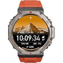 GPS Sports Smartwatch 2026 Red