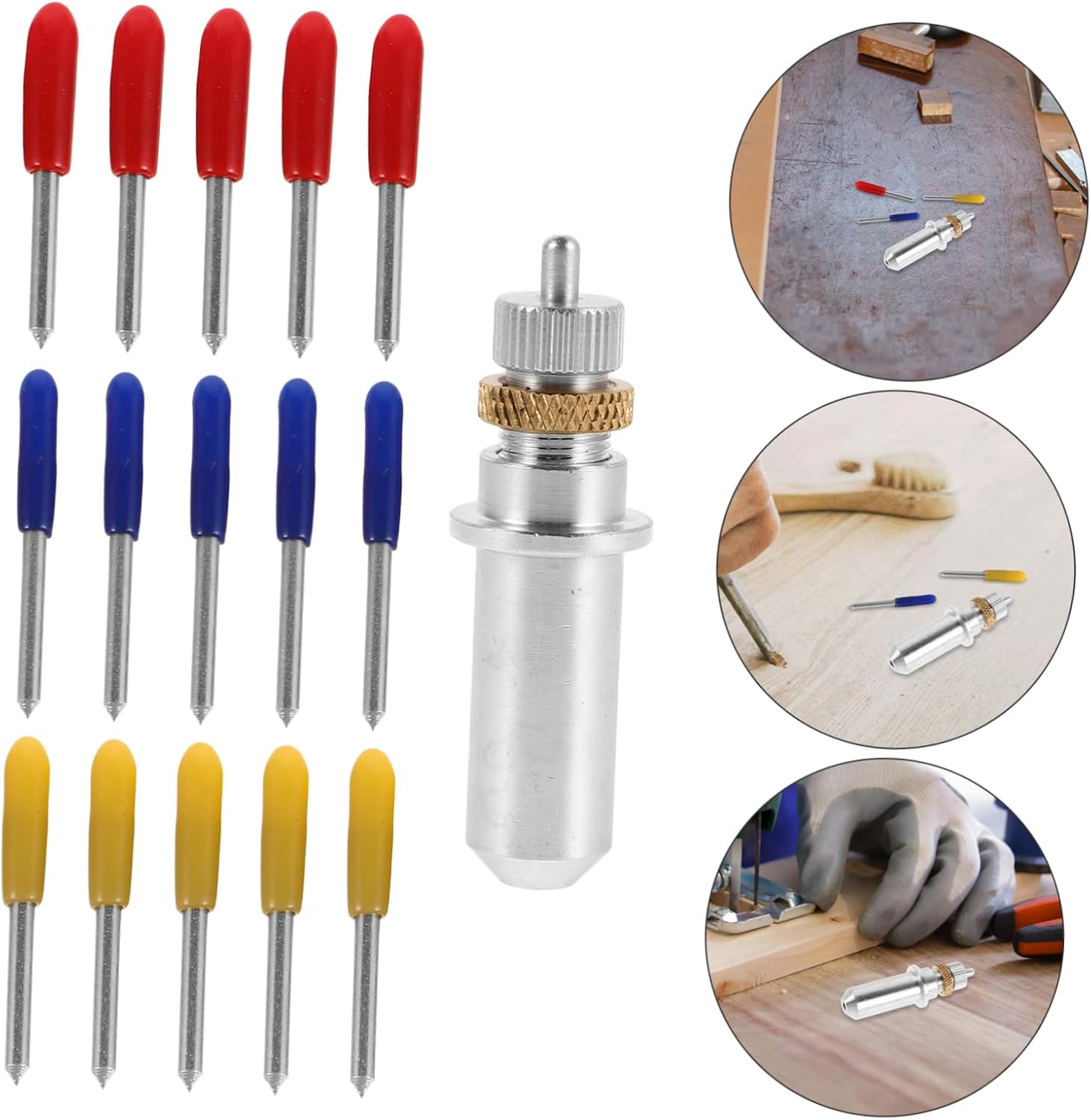 Veemoon 1set Precision Reflective Film Cutter Replacement Blades for Mini Cutting and Engraving Multiuse Tool Complete Accessories for Crafting and DIY Projects