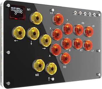 Amazon | ZMBESUP レバーレスアケコン 格闘ゲームコントローラー