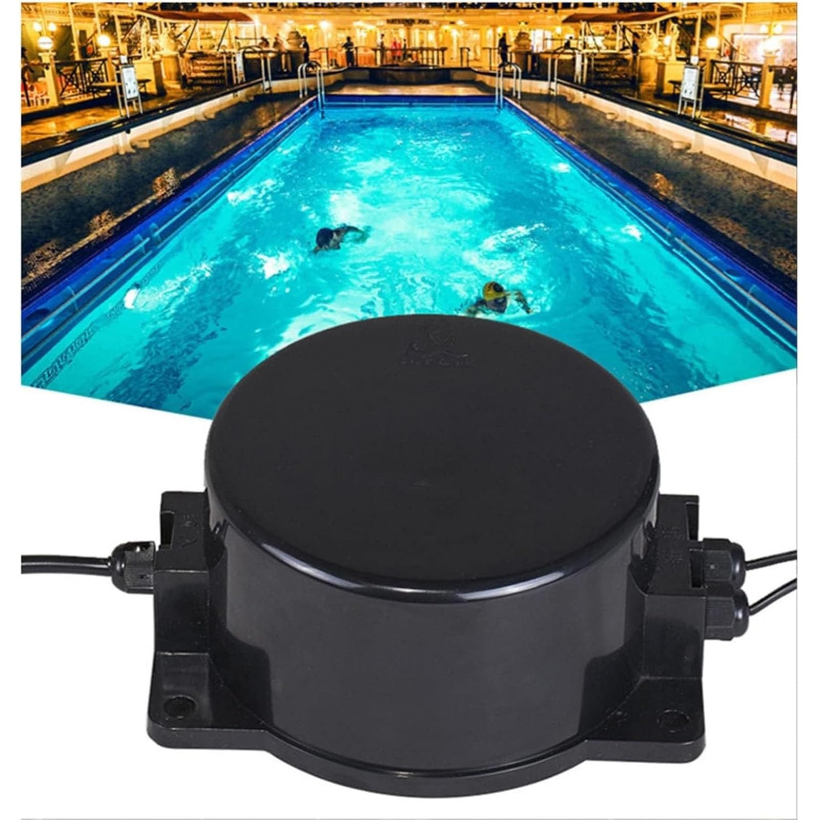 Transformador Impermeable Para Exteriores, Foco Subacuático De 220 V A 12 V A 24 V, Anillo LED De Alta Potencia Y Bajo Voltaje CA, Para Luz De Piscina, Bomba De Agua, Luz Exterior, Focos(24V,120W)