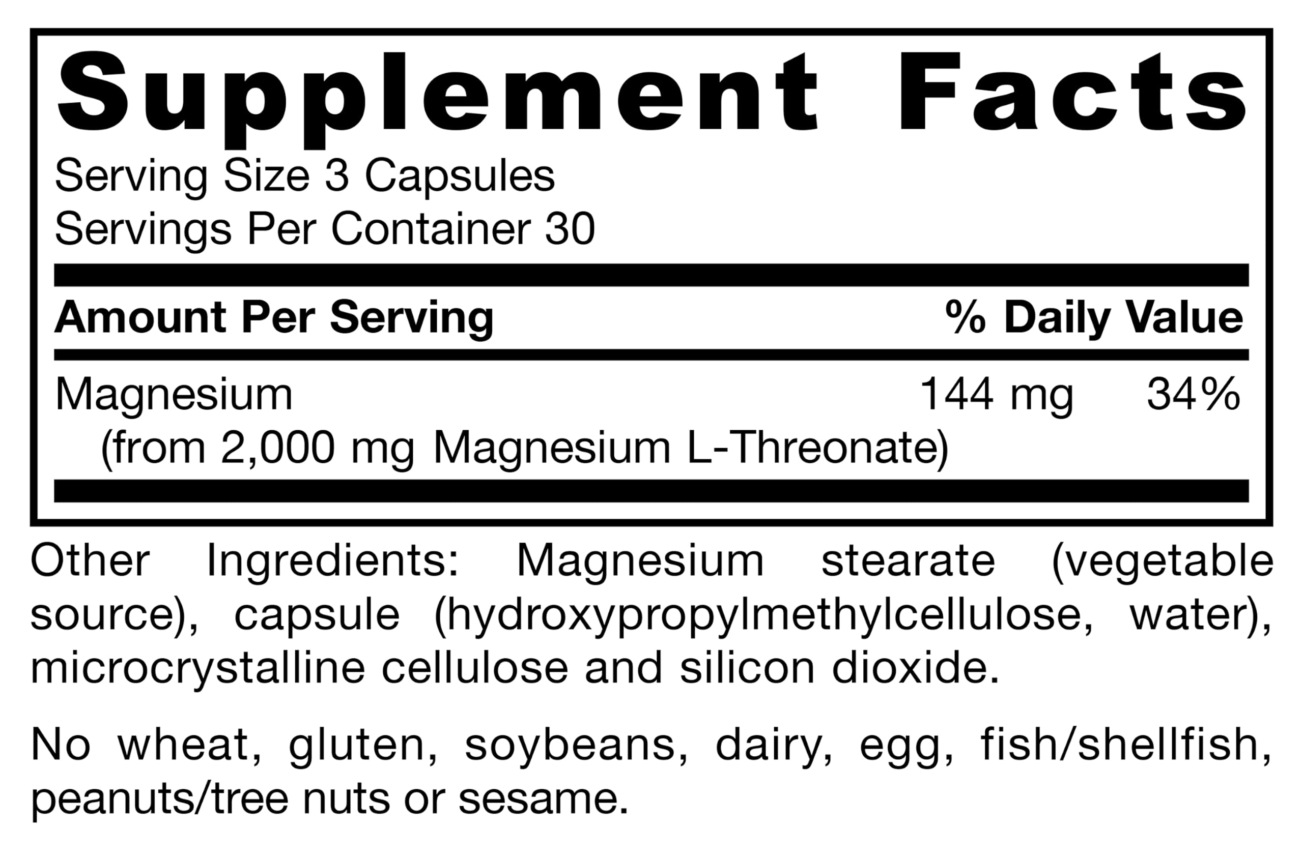 Jarrow MagMind Magtein Magnesium L-Threonate, 90 Capsules — Amazon image 7
