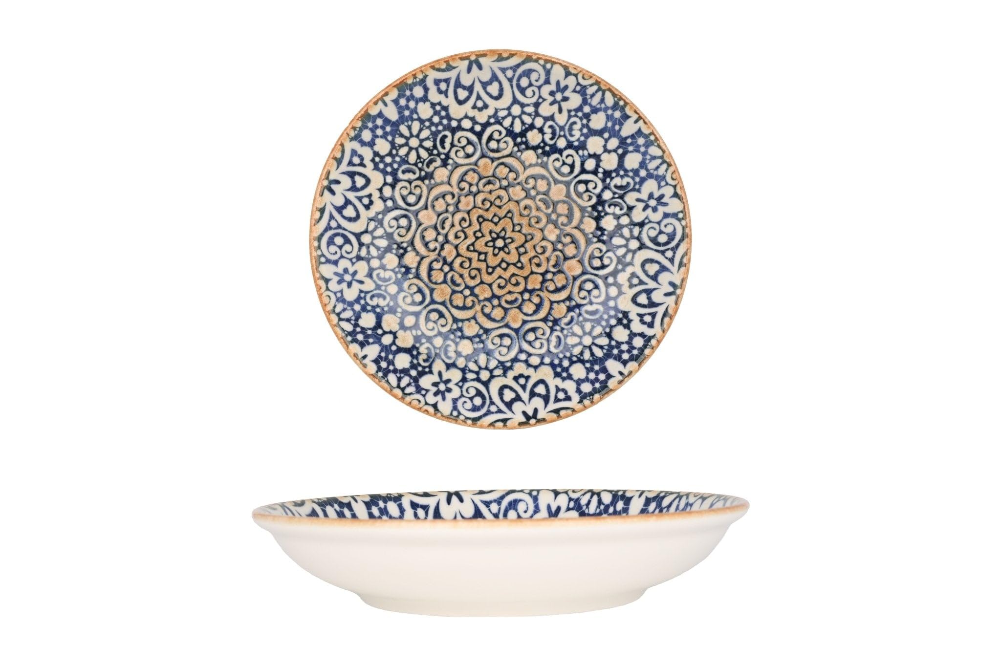 Bonna Platos hondos - Alhambra - Porcelana - 20 cm (500cc) - juego de 6