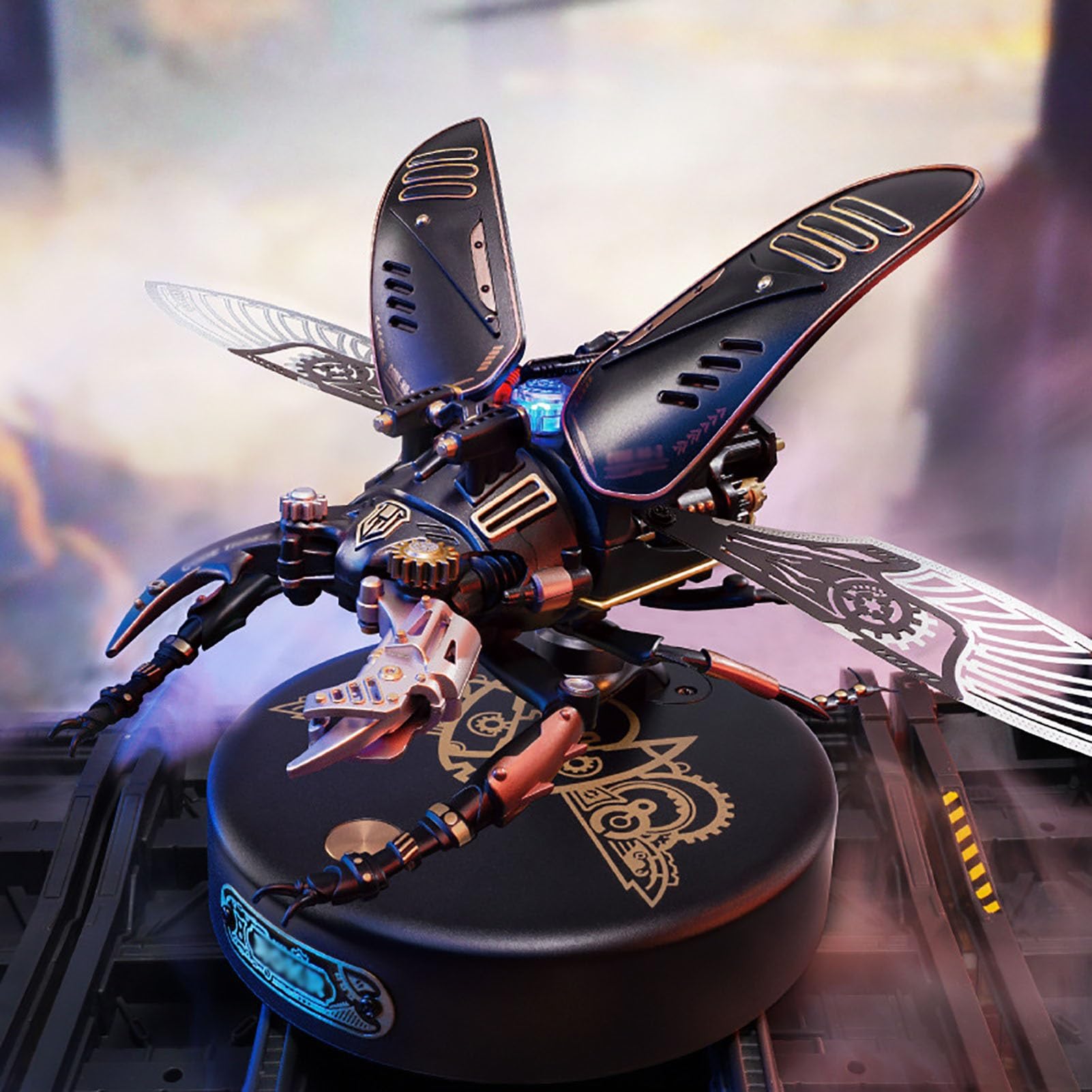 Metalowe puzzle 3D dla dorosłych, zestawy modeli chrząszczy metalowych, zestawy modeli do samodzielnego montażu metalowych owadów,zestaw zabawek na biurko dla kolekcjonerów mężczyzn.