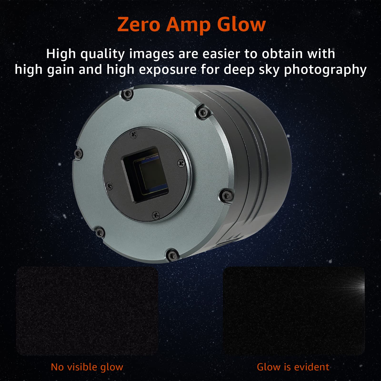 Svbony SV605CC Deep Sky Kameras, Farb Astrokamera Back-Illumination Technologie IMX533 CMOS, Teleskop Okular Kamera mit 1,25Zoll USB3.0, Gekühlte Kameras für Deep Sky Astrofotografie
