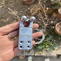 Vista 6 de ACJRYO Dispositivo de liberación de tirachinas, disparador de catapulta de acero inoxidable, pieza de repuesto de disparador de rifle de catapulta