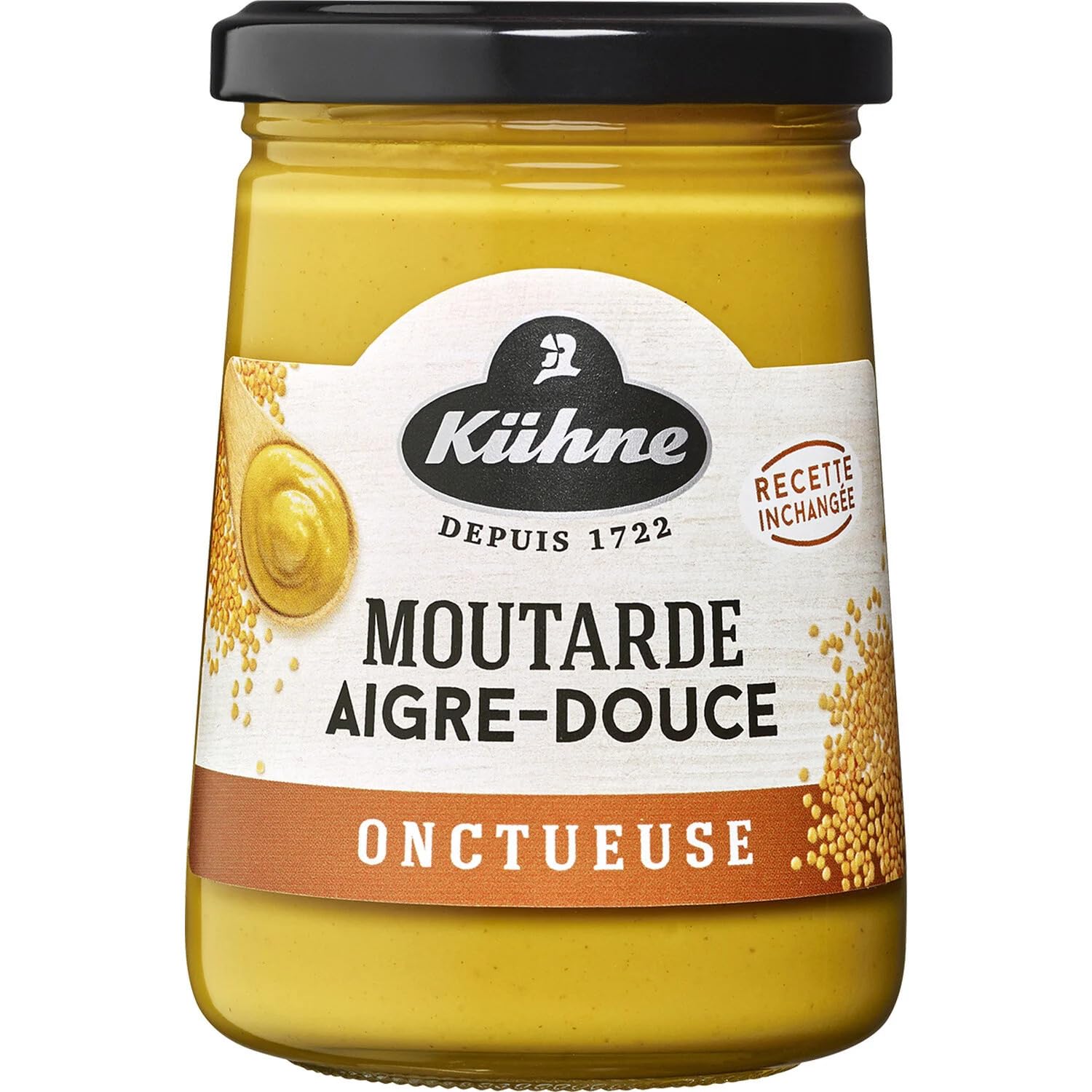 Moutarde Aigre Douce 270G|Kuhne|(Lot De 4)|Best Deal