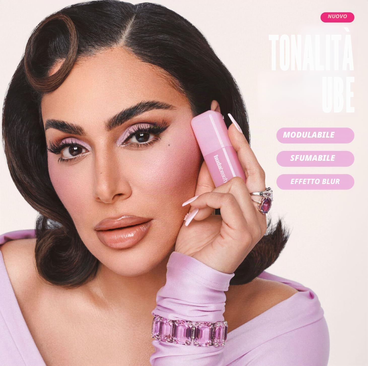 HUDA Blush Filter UBE CREAM, 4,5 ml
