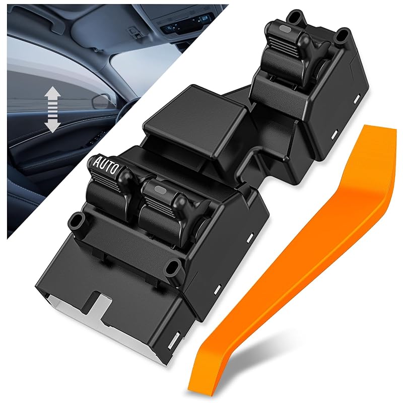 Interruptor do vidro elétrico Nilight 10 pinos para Dodge Ram e Dakota – 1 unidade