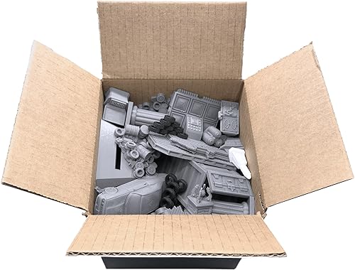 Miniatura 2 de Modern Terrain - Caja de valor compatible con Dungeons and Dragons (DND, D&D), 1.102 in Wargaming miniatura, juegos de rol de mesa, escenario de