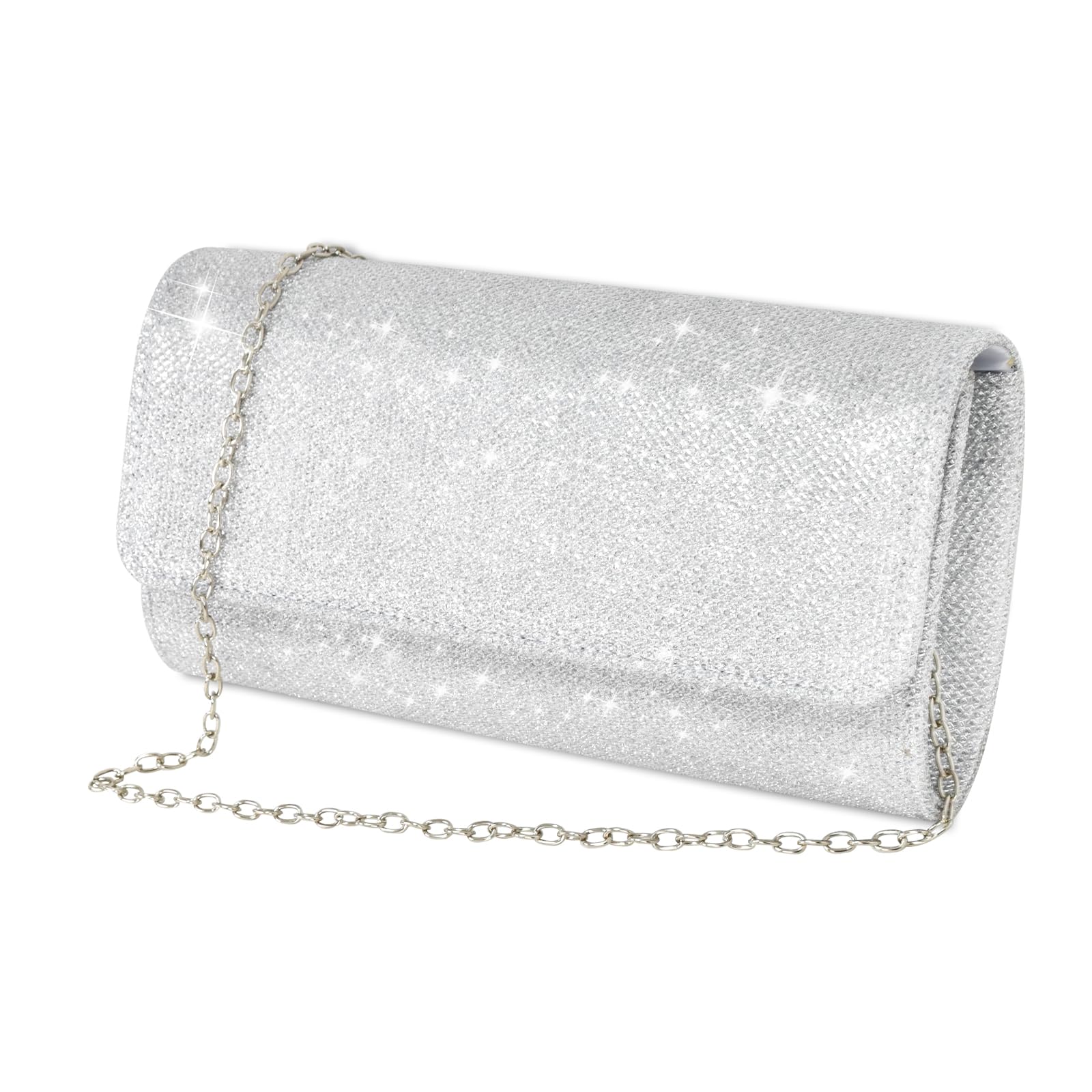 ABOOFAN Daen Clutch, Glänzende Pailletten Schulter Produktbild-Vorschau 3