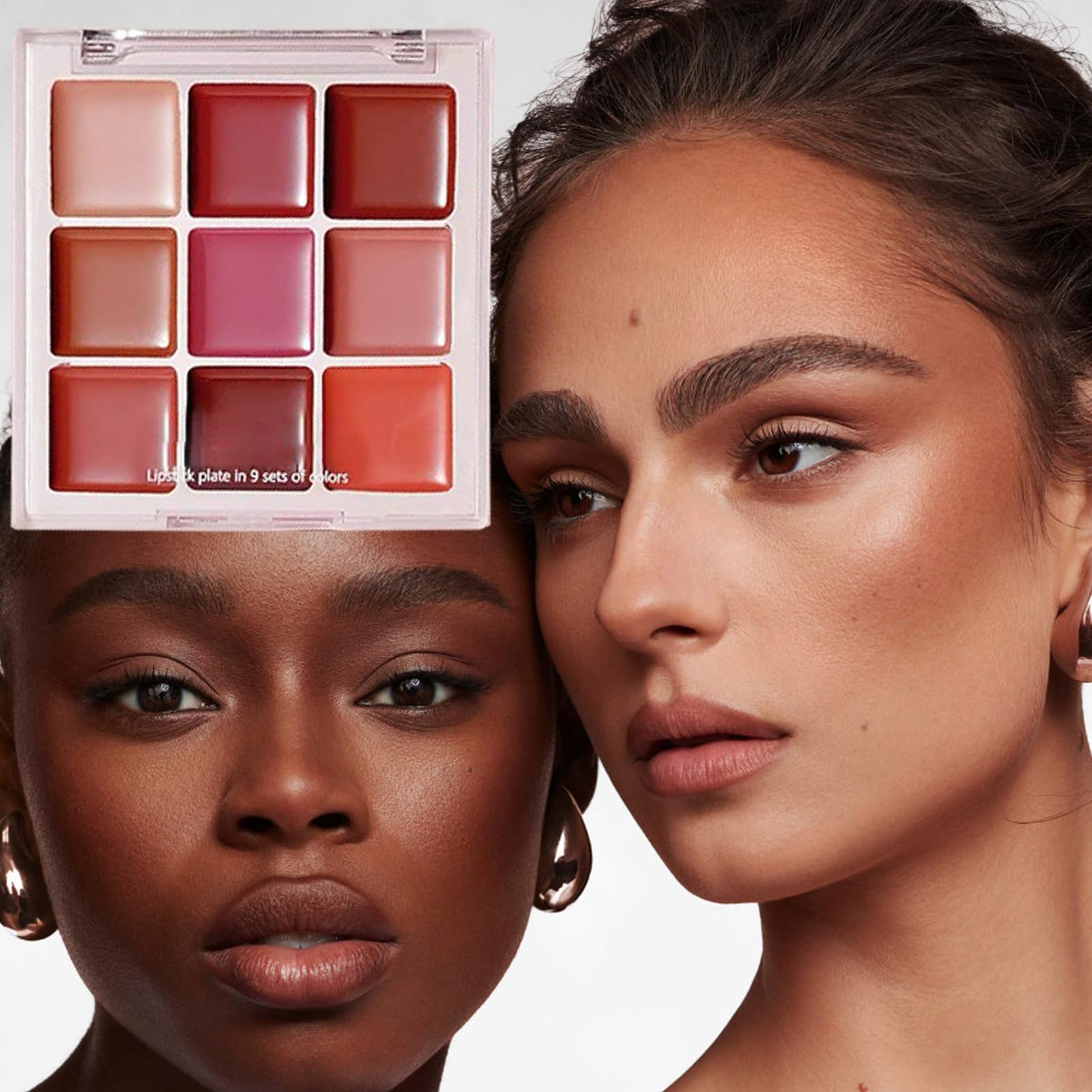 Lippen Palette Für Frauen - 9 Farben Lippen Makeup Set | Wasserdichte Matte Feuchtigkeitsspendende Nicht Klebrige Kosmetik Für Besondere Anlässe Und Täglichen Gebrauch Für Teenager