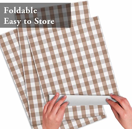 Vista 95 de Juego de 6 manteles individuales rojos para el día de San Valentín, diseño de corazón de San Valentín, resistentes al calor, lavables, manteles