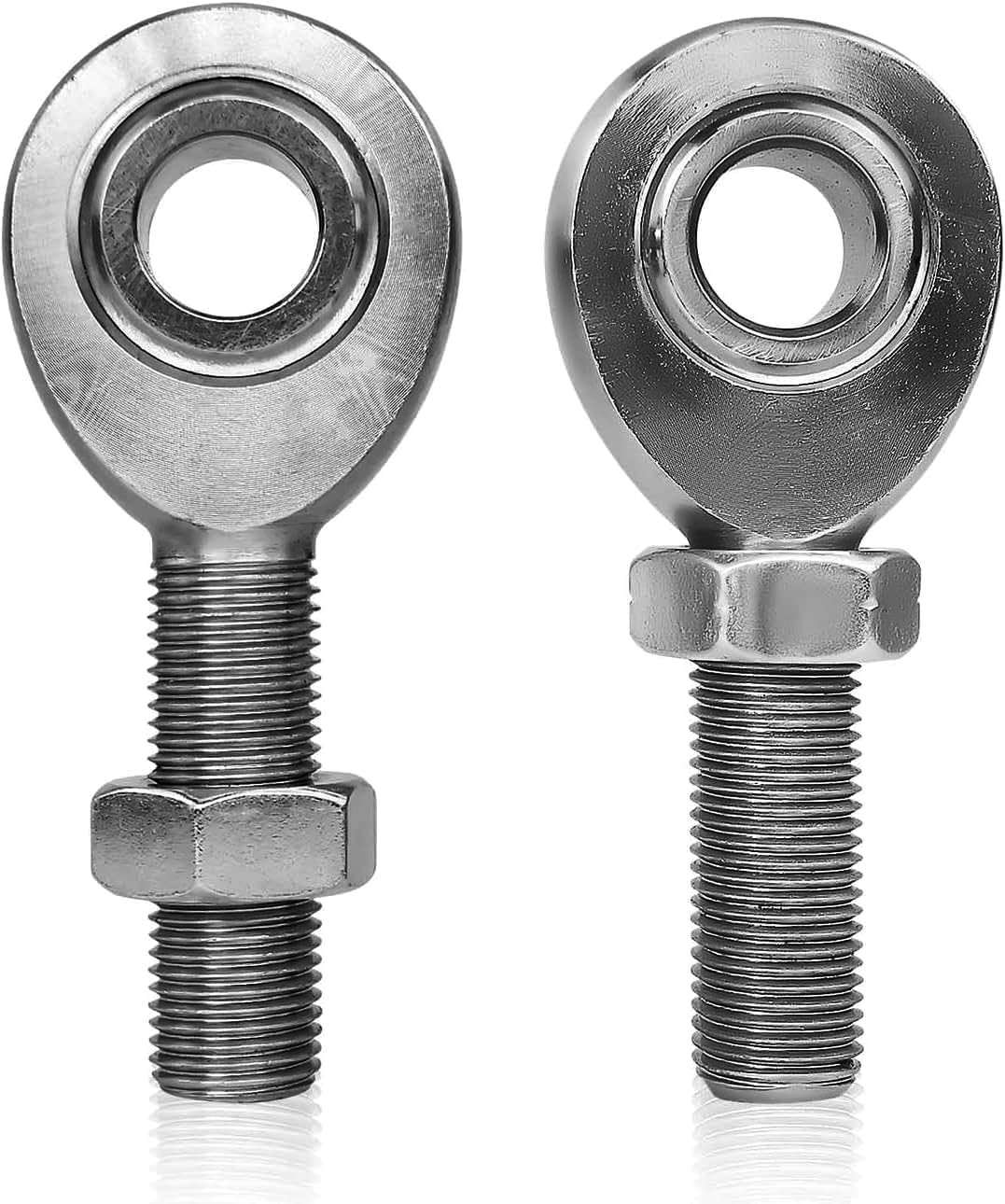 Upgrade 5/8” Heim Joints Rod End Kit, Left and Right Hand Thread 750” Chromoly Heim Joint, Panhard Bar Rod End Kit with Tube Adapters and Jam Nuts, 2 Set