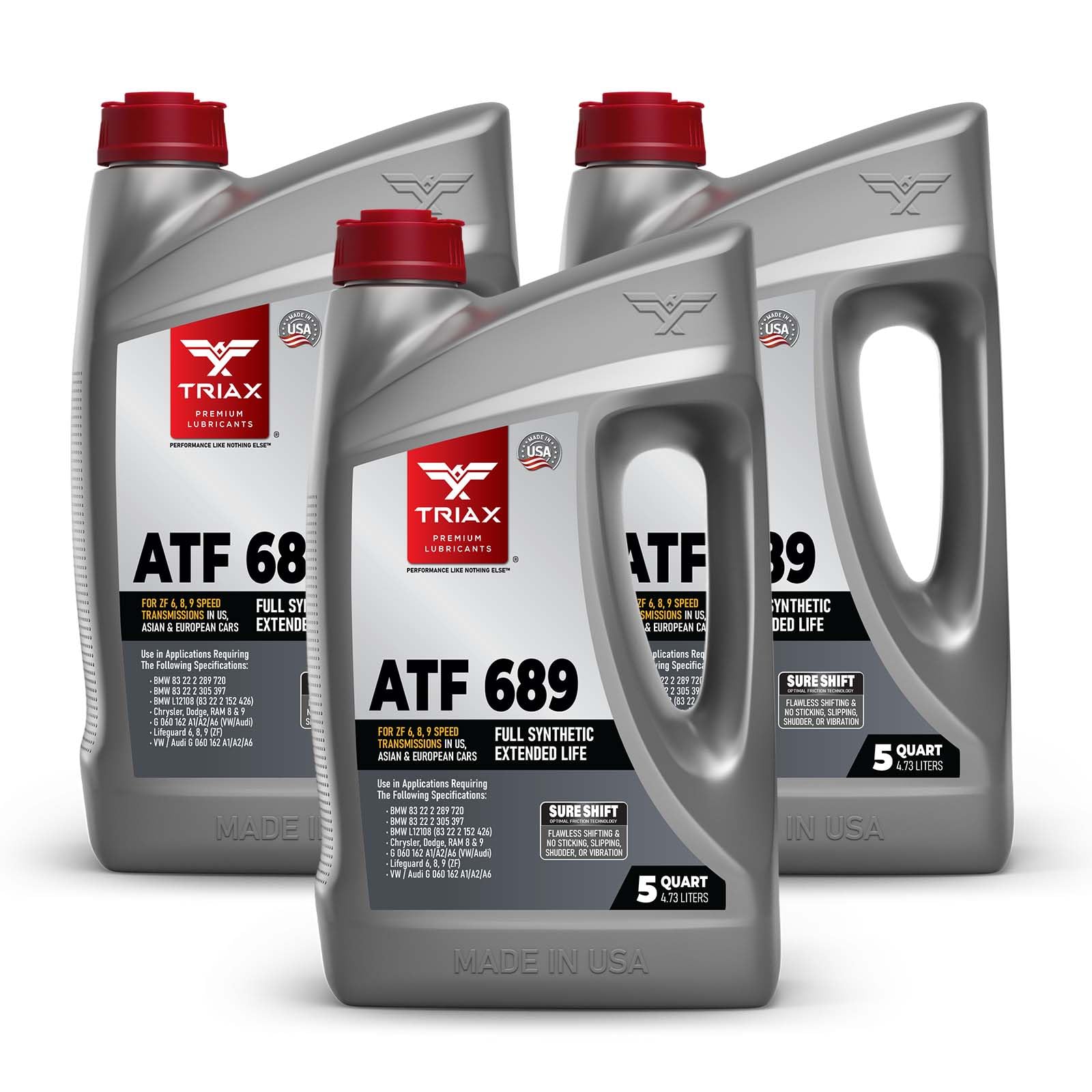 Amazon.com: TRIAX ATF 689 Full Synthetic for ZF 6HP, 8HP, 9HP