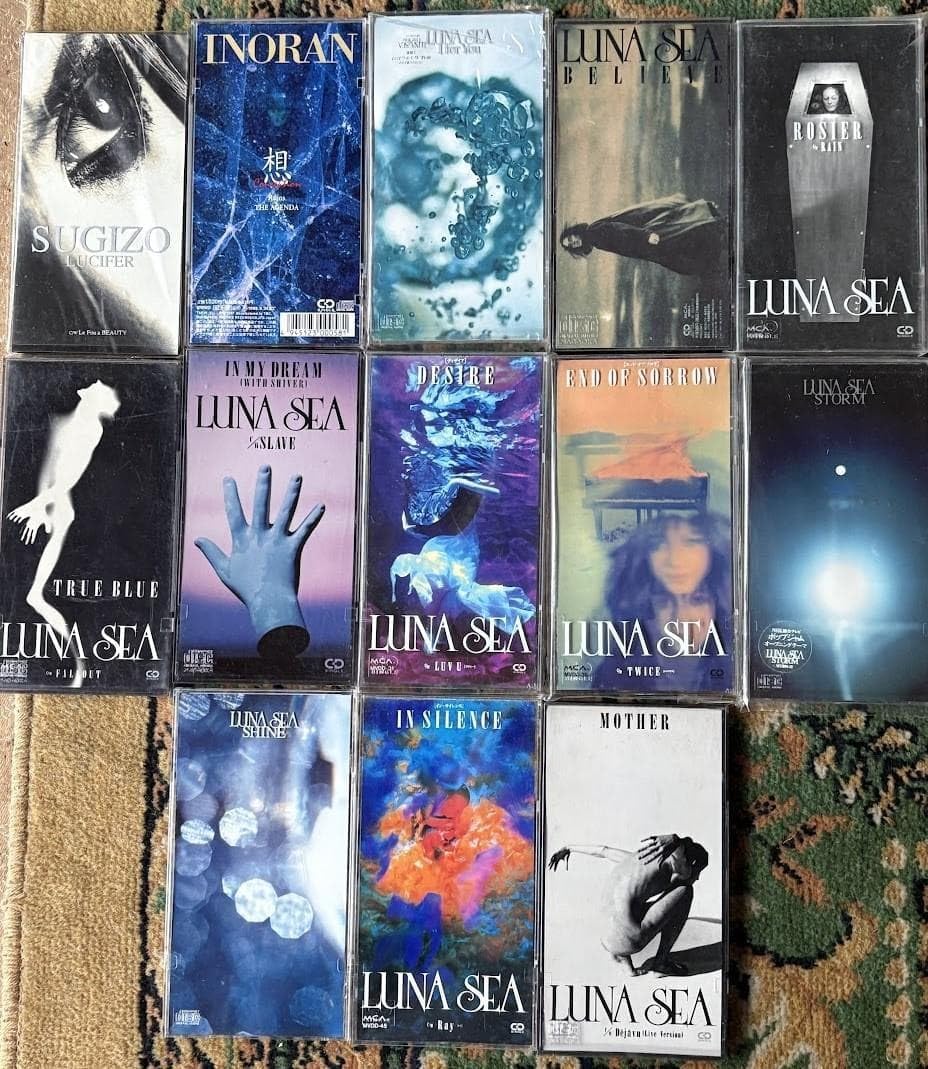 LUNA SEA・SUGIZO・INORAN CD 13枚セット まとめ売り LUNA SEA・SUGIZO・INORAN CD 13枚セット まとめ売り SUGIZO GUITAR