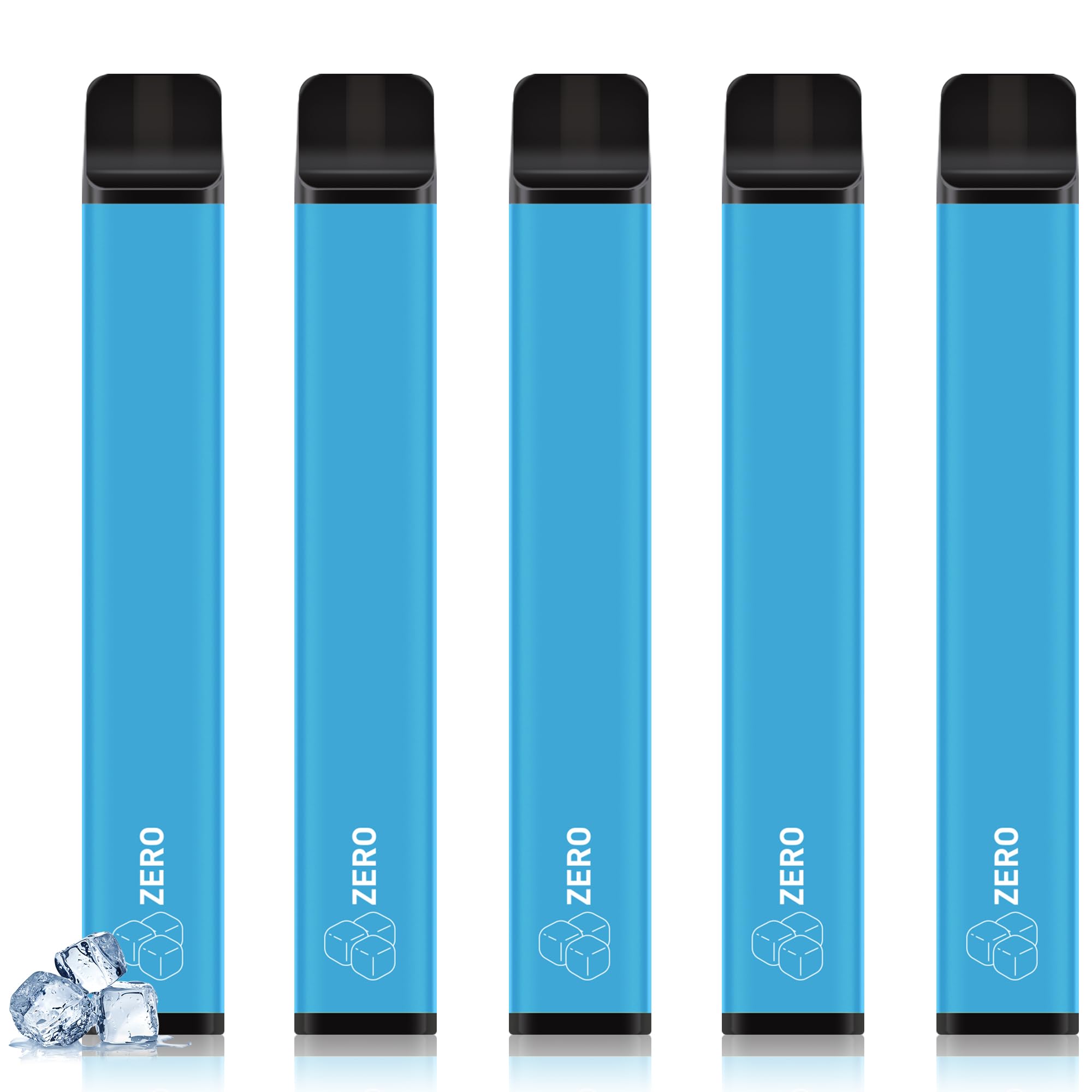 Amazon | 電子タバコ 使い捨て 7500回吸引可能 ZERO スーパー清涼感 5