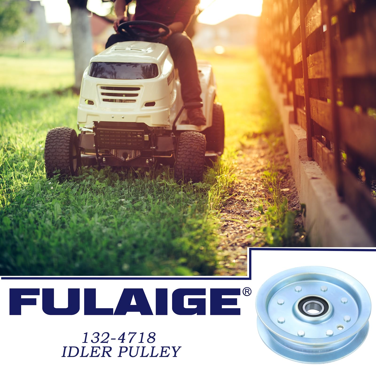 Amazon.com : FULAIGE 132-4718 Idler Pulley Replaces Toro Idler