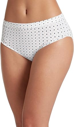 Jockey Women's Underwear 100% Cotton Elance Breathe Hipster - 3 Pack