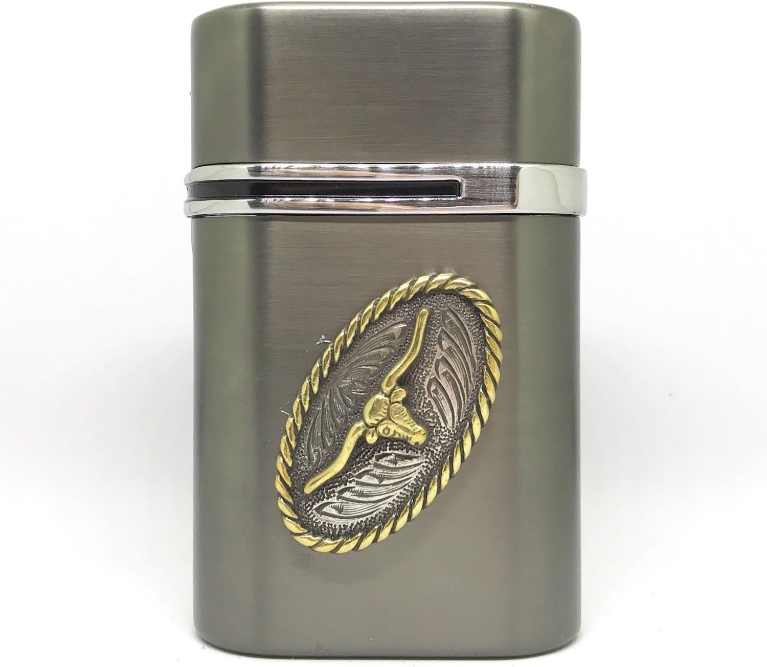 Longhorn Vector Thundra Desktop Lighter Triple Torch Cigar Lighter – Cigar Cutters by Jim