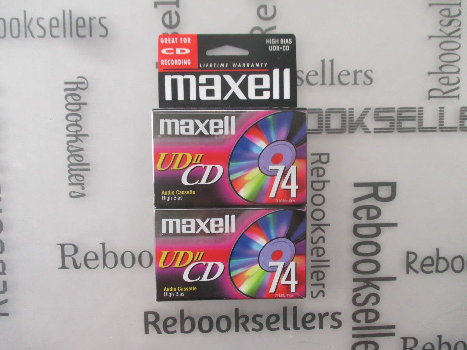 UDII CD 74MIN/110m (2-Pack)