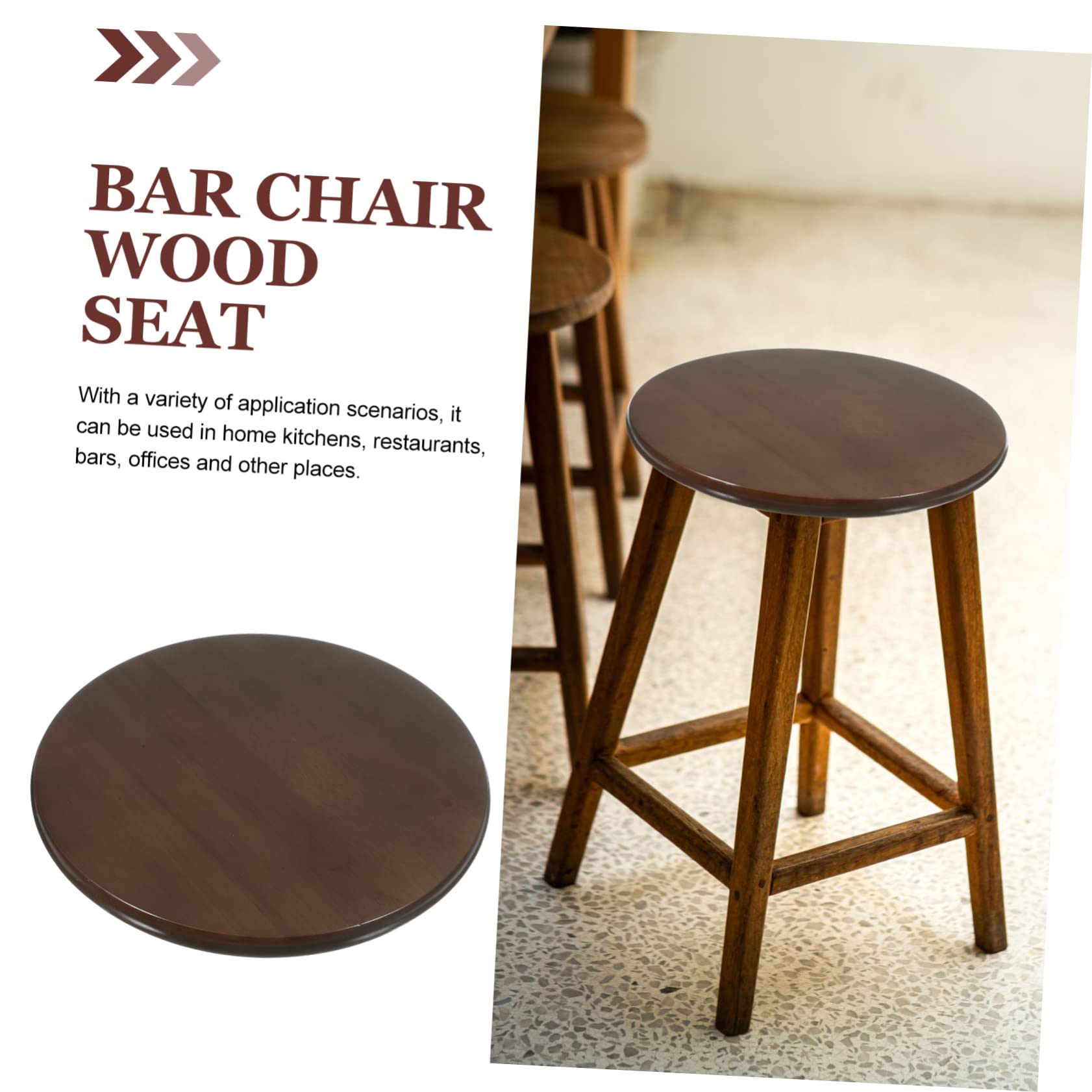 Amazon.co.jp: SWOOMEY カウンターチェア 丸太麺 バー修理部品