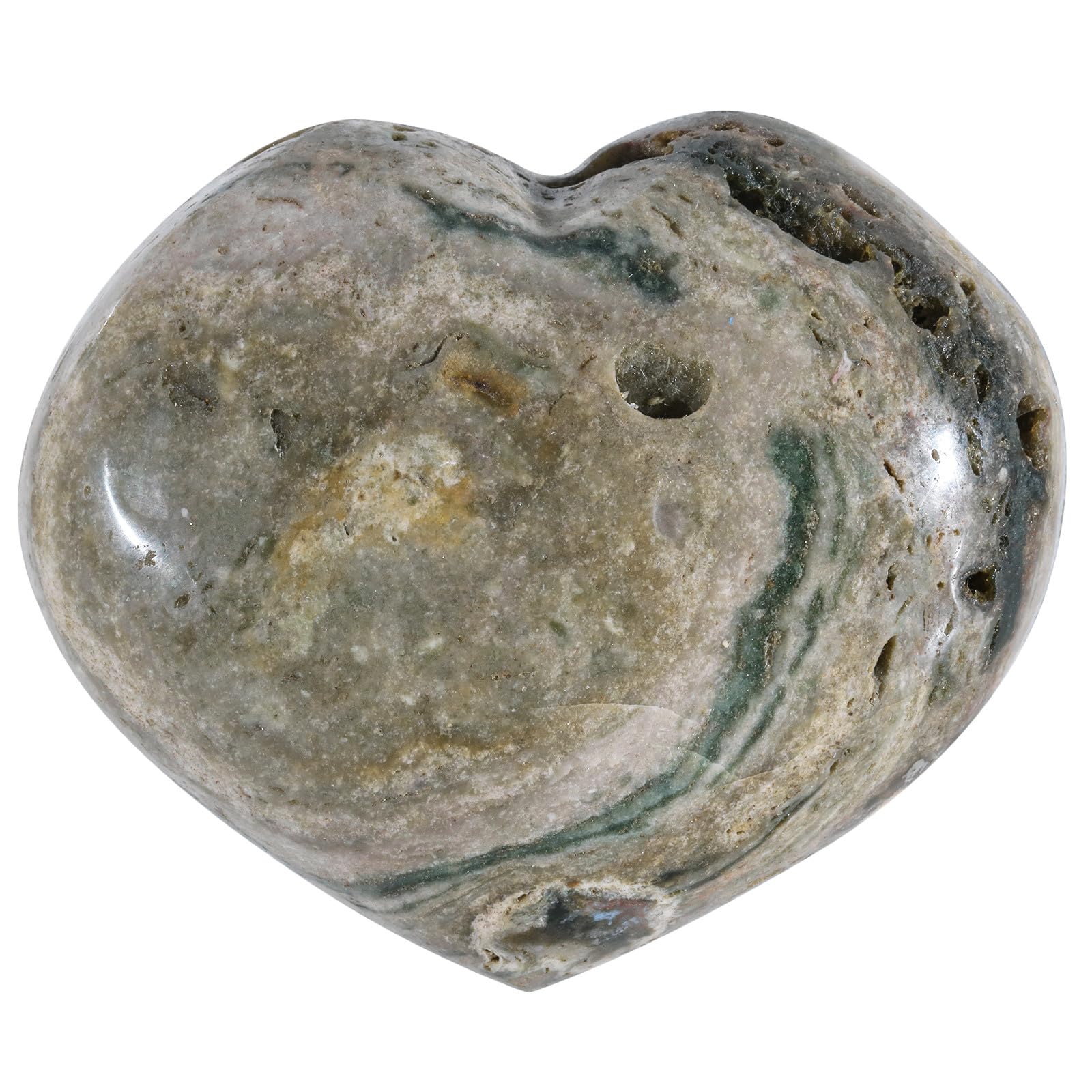 Piedra de preocupación de ágata contra la ansiedad y el estrés del día a día