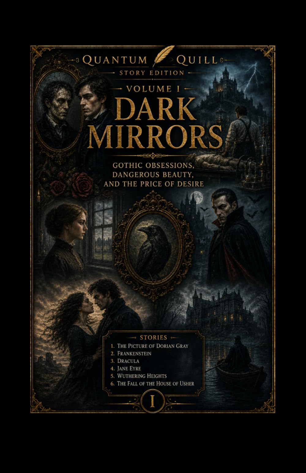Dark Mirrors: Gothic Obsessions, Dangerous Beauty and the Price of Desire (Quantum Quill Story Editions)