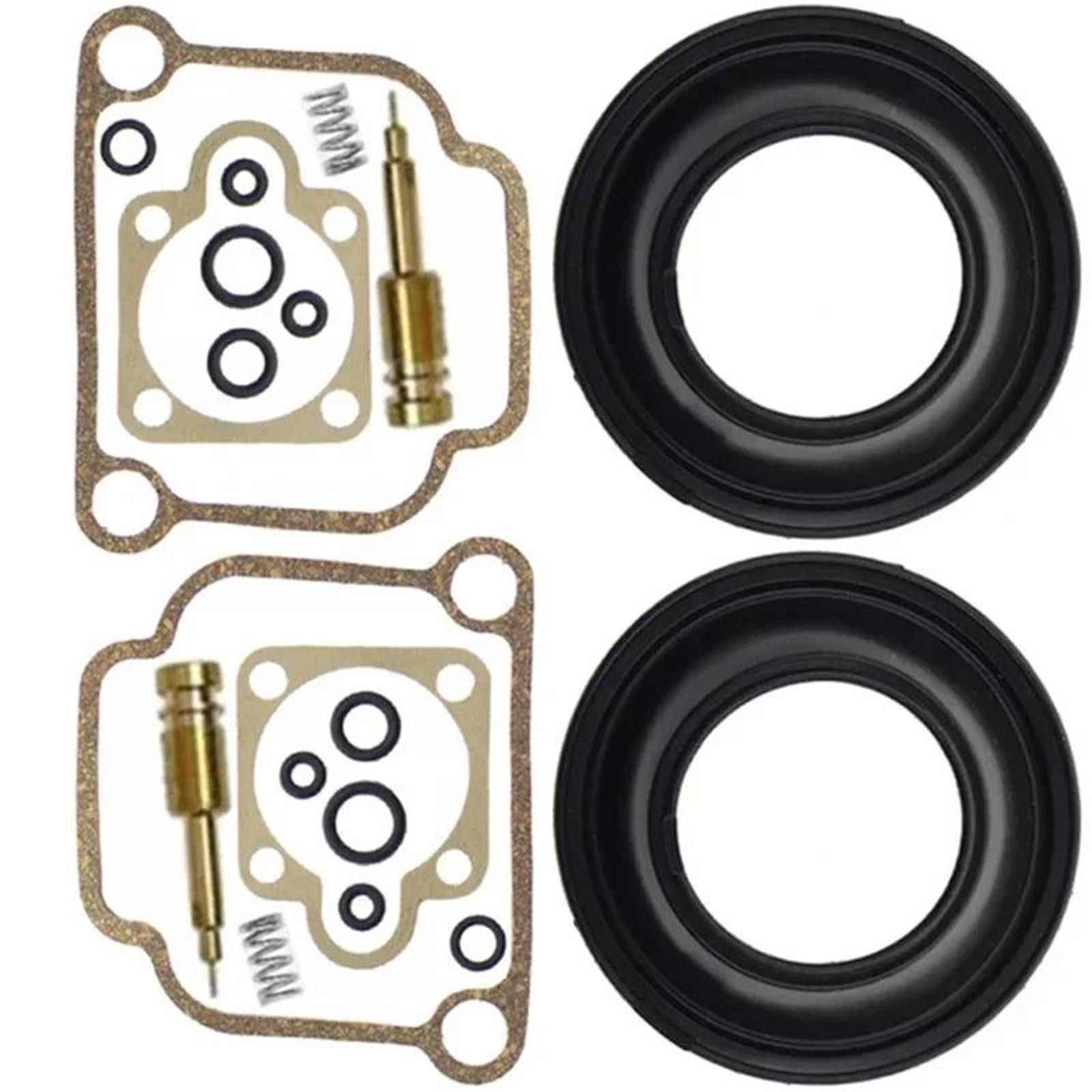 Ajuste De Carburador Kit Reparación Carburador Motocicleta para Bing CV 32 Mm Airhead R65 R75 R80 R90 R100 R45 100 45 80 75 90 (Reconstrucción Carburador) Kit Reemplazo(Conjunto 2)